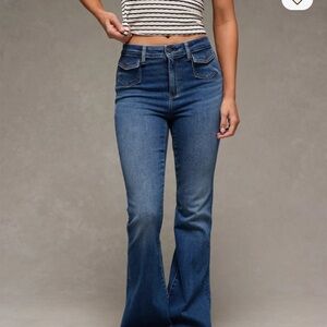 American Eagle Outfitters Blue Flare Jeans